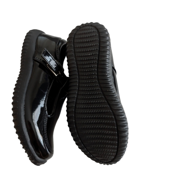 NWOT JABASIC Girls Mary Jane T-Strap School Uniform Flats Shoes Size 13 Black - Picture 6 of 7